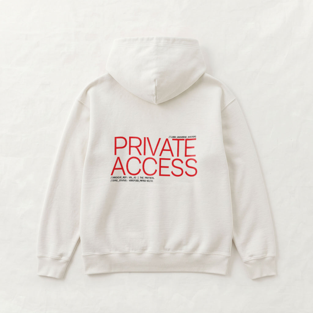 PRIVATE ACCESS | Unisex Heavyweight French Terry Hoodie | Vol. 2