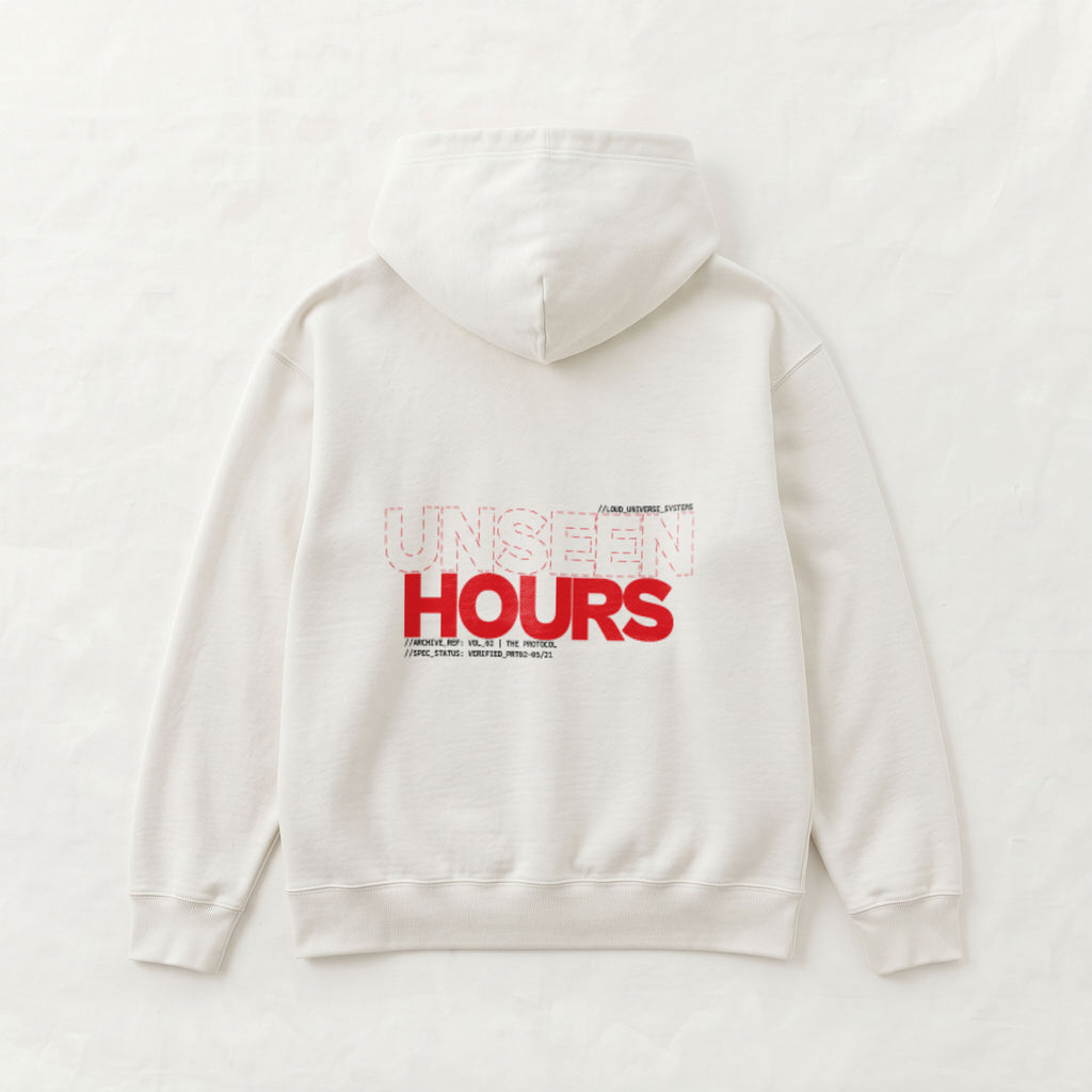 UNSEEN HOURS | Unisex Heavyweight French Terry Hoodie | Vol. 2
