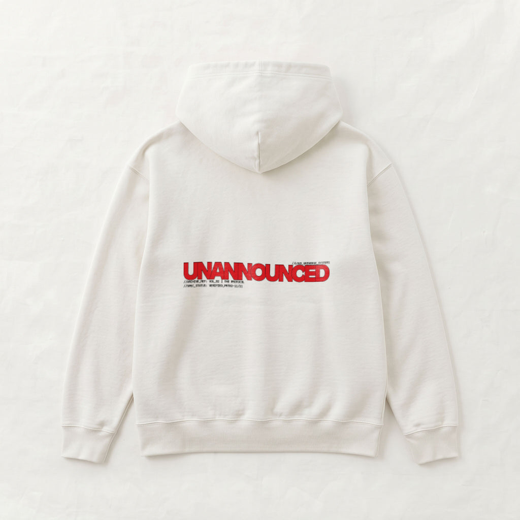 UNANNOUNCED | Unisex Heavyweight French Terry Hoodie | Vol. 2