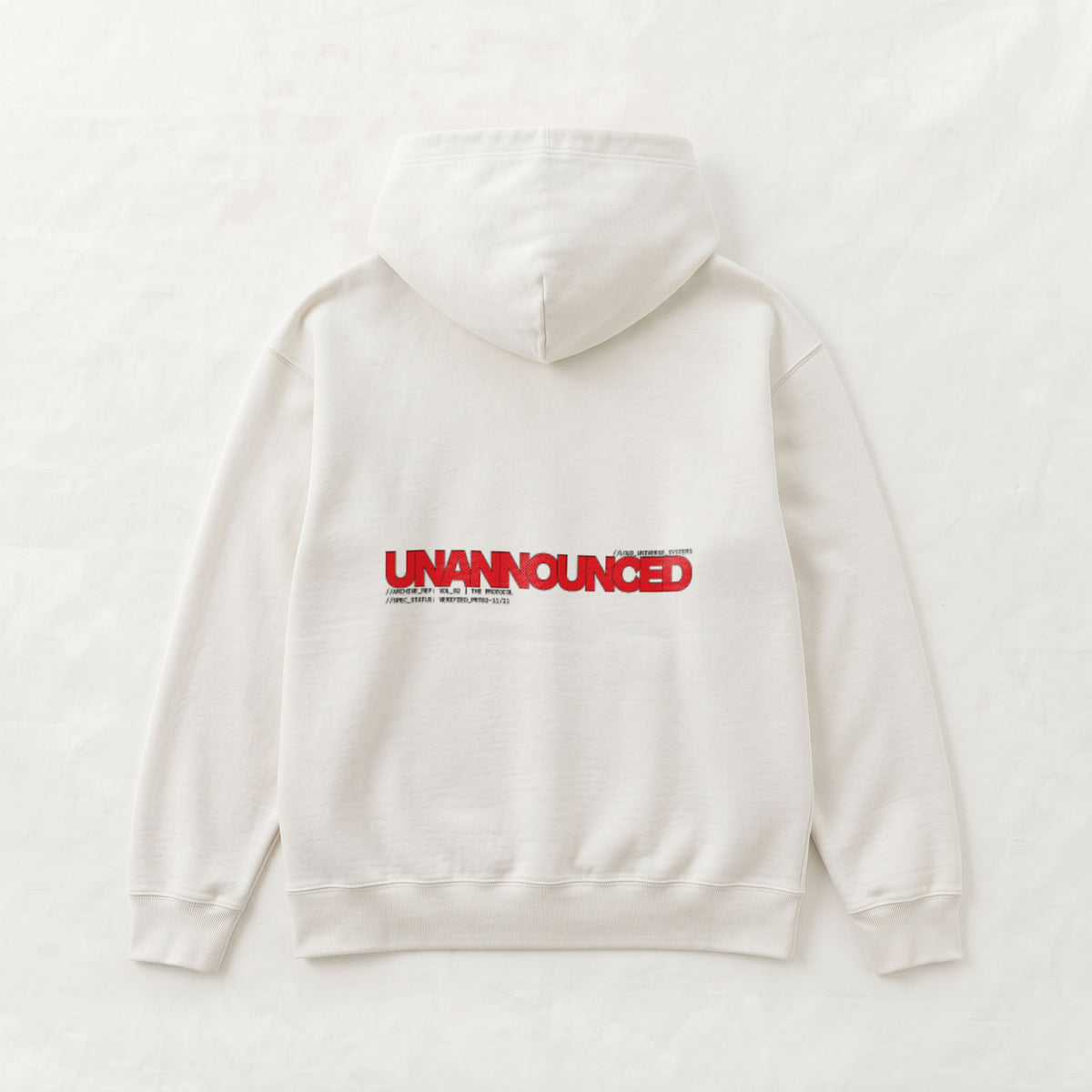 UNANNOUNCED | Unisex Heavyweight French Terry Hoodie | Vol. 2