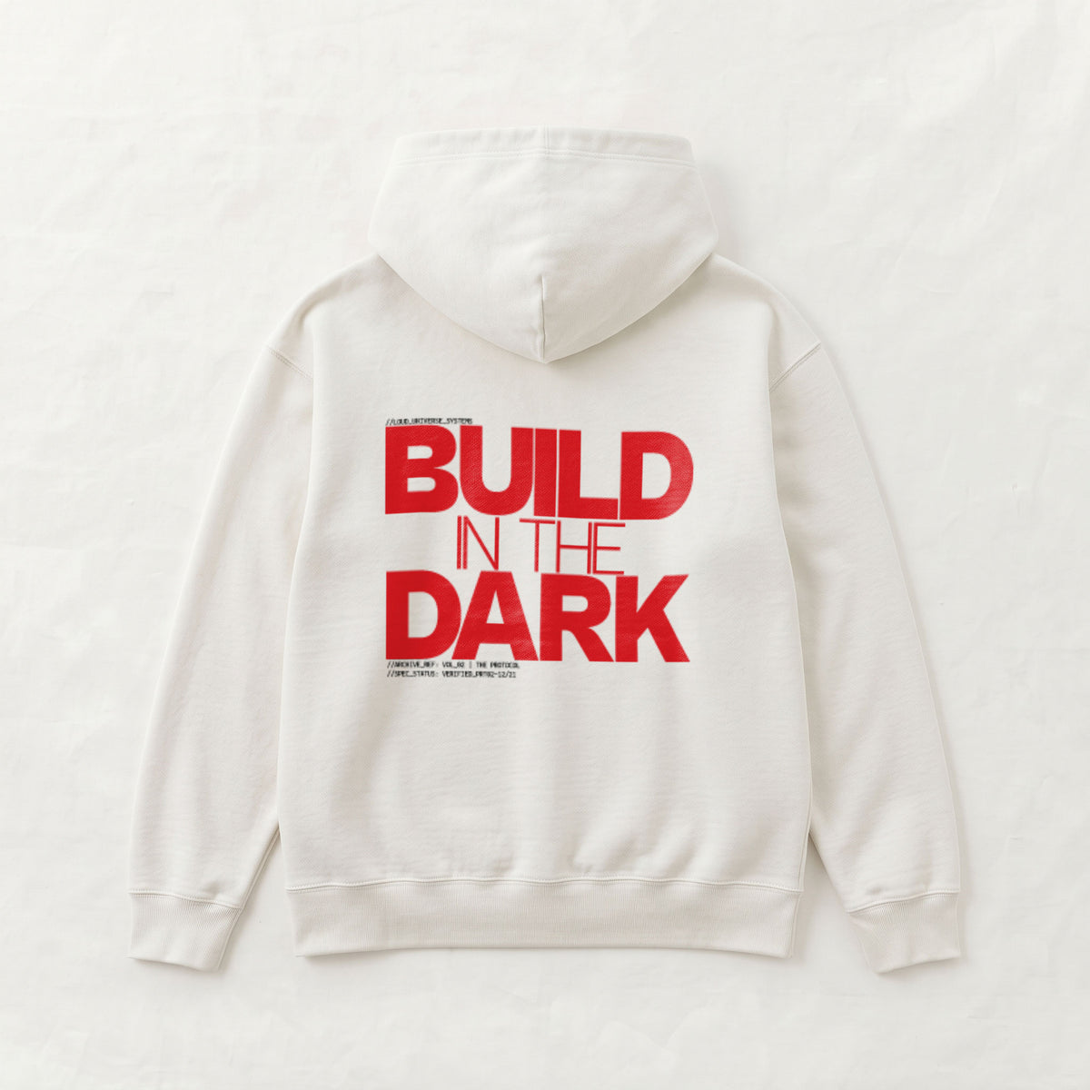BUILD IN THE DARK | Unisex Heavyweight French Terry Hoodie | Vol. 2