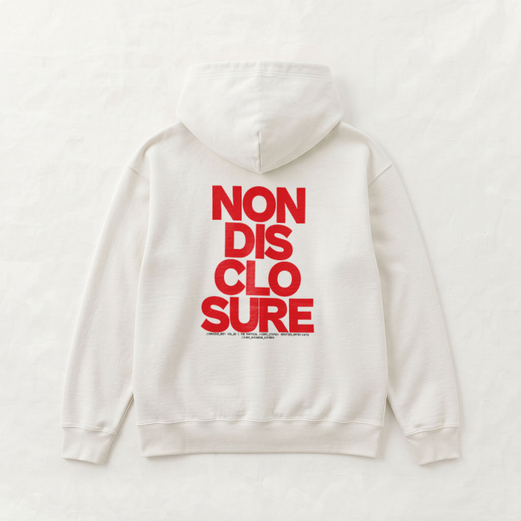 NON-DISCLOSURE | Unisex Heavyweight French Terry Hoodie | Vol. 2