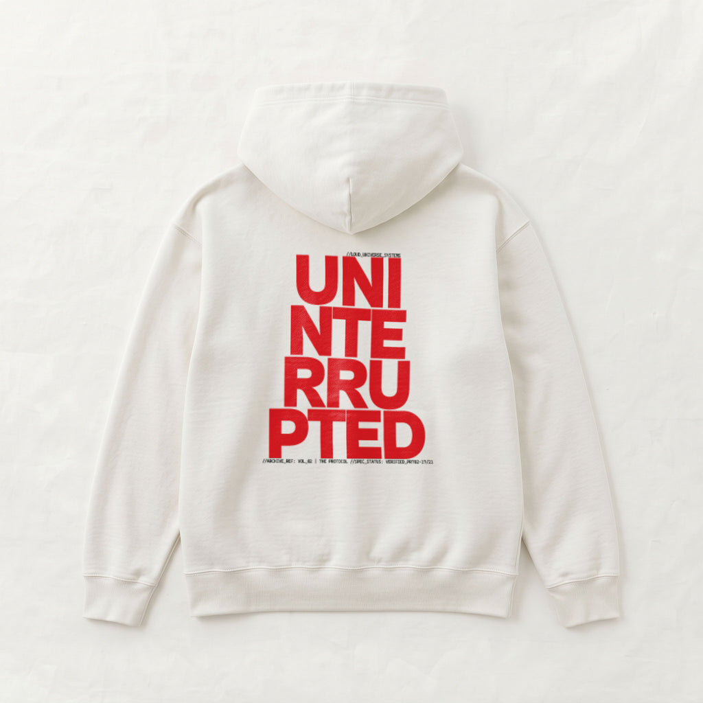 UNINTERRUPTED COMPOUNDING | Unisex Heavyweight French Terry Hoodie | Vol. 2