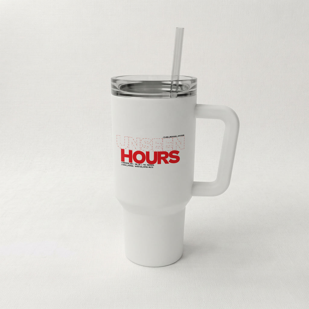 UNSEEN HOURS | High-Capacity Handled Tumbler | Vol. 2