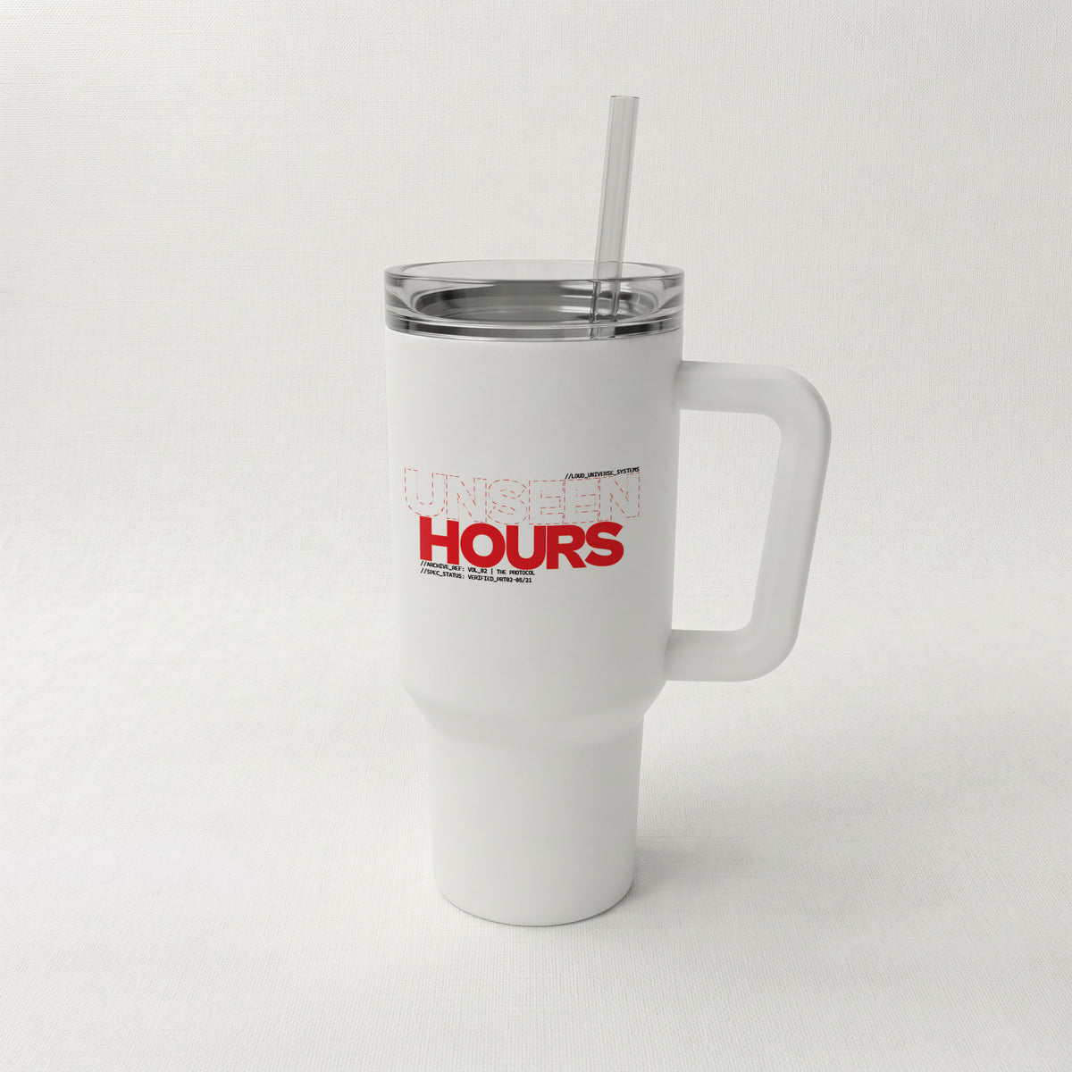 UNSEEN HOURS | High-Capacity Handled Tumbler | Vol. 2
