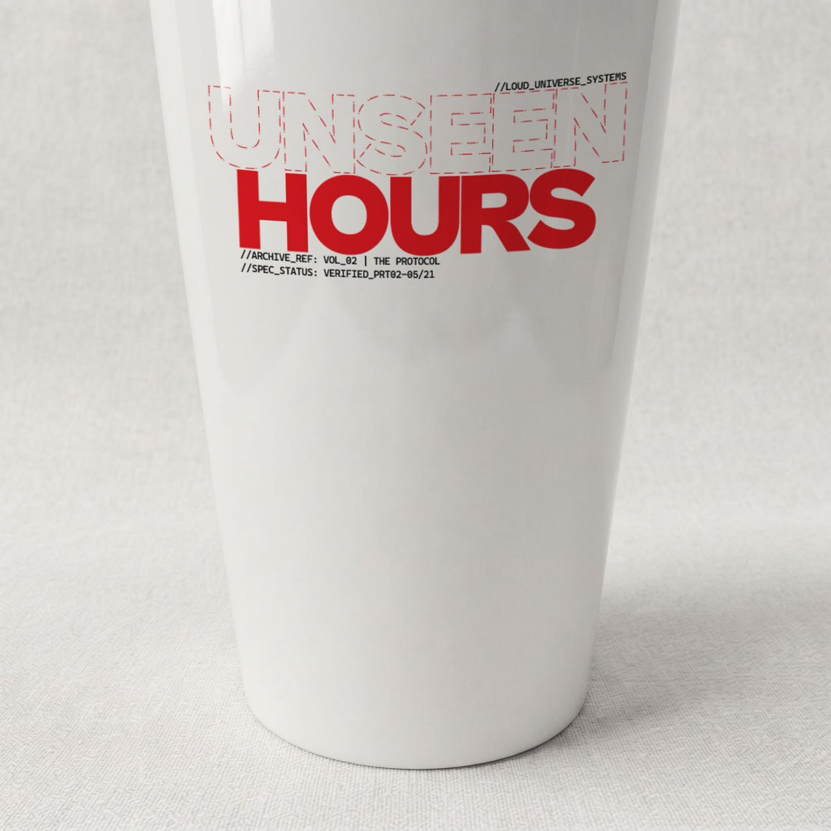 UNSEEN HOURS | Cone Insulated Tumbler | Vol. 2