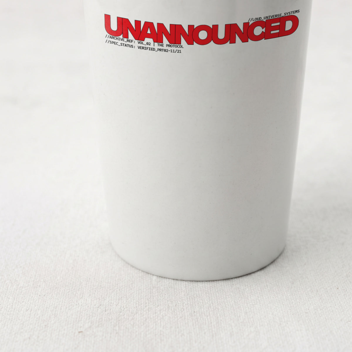 UNANNOUNCED | Straight Insulated Tumbler | Vol. 2
