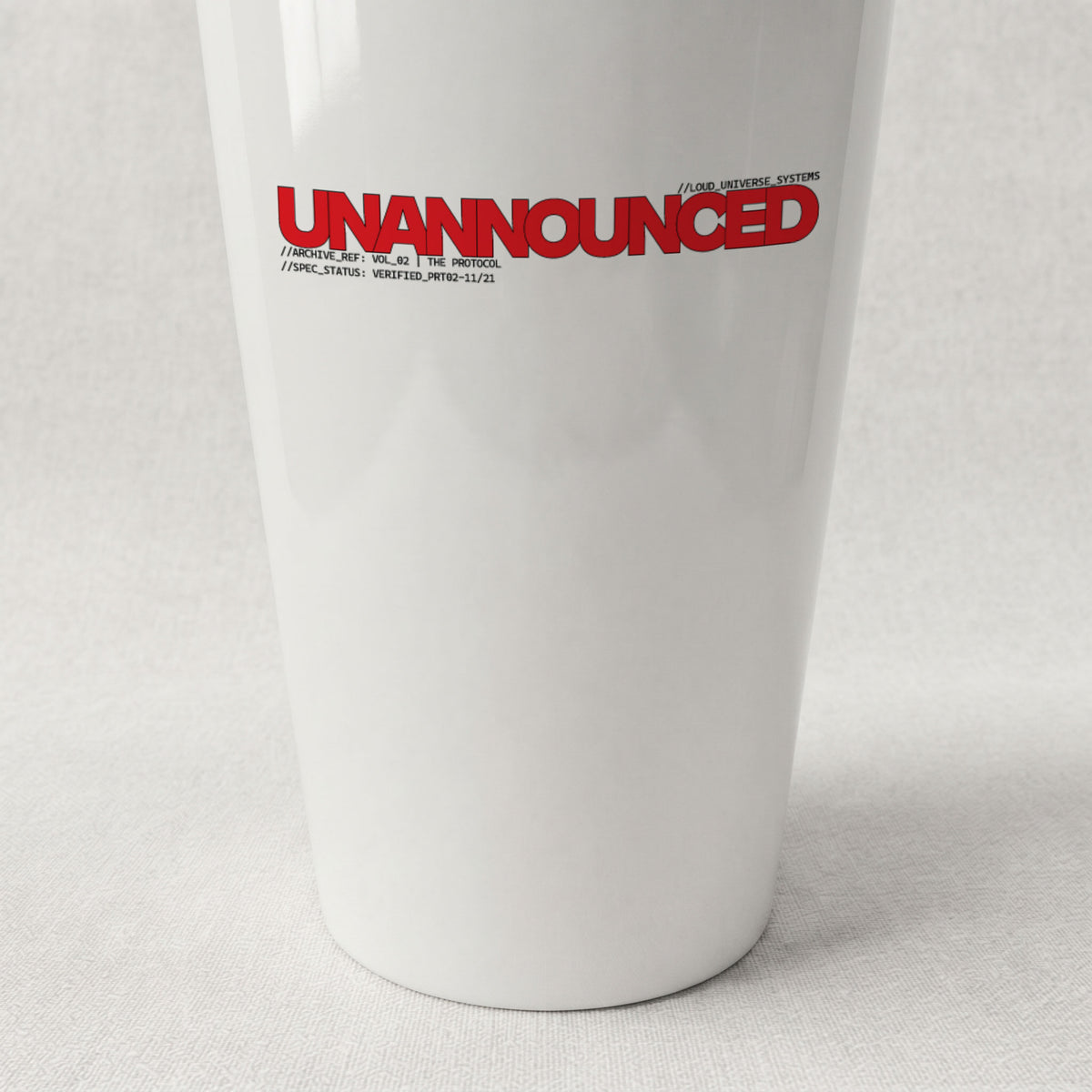 UNANNOUNCED | Cone Insulated Tumbler | Vol. 2