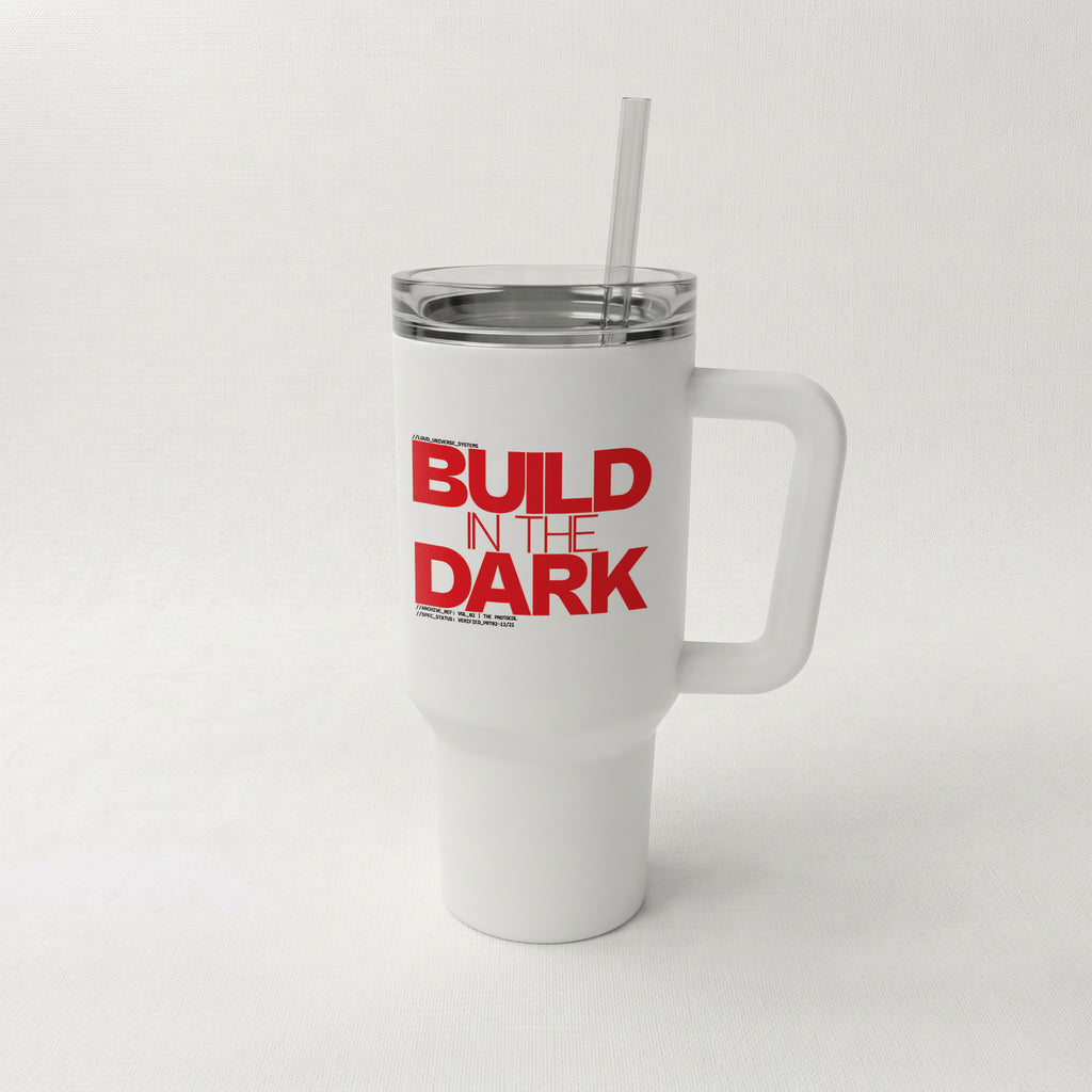 BUILD IN THE DARK | High-Capacity Handled Tumbler | Vol. 2