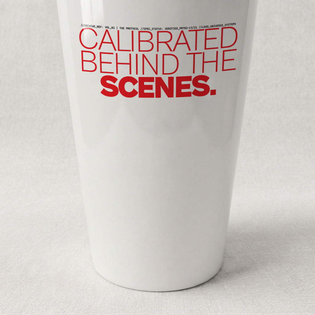CALIBRATED BEHIND THE SCENES | Cone Insulated Tumbler | Vol. 2