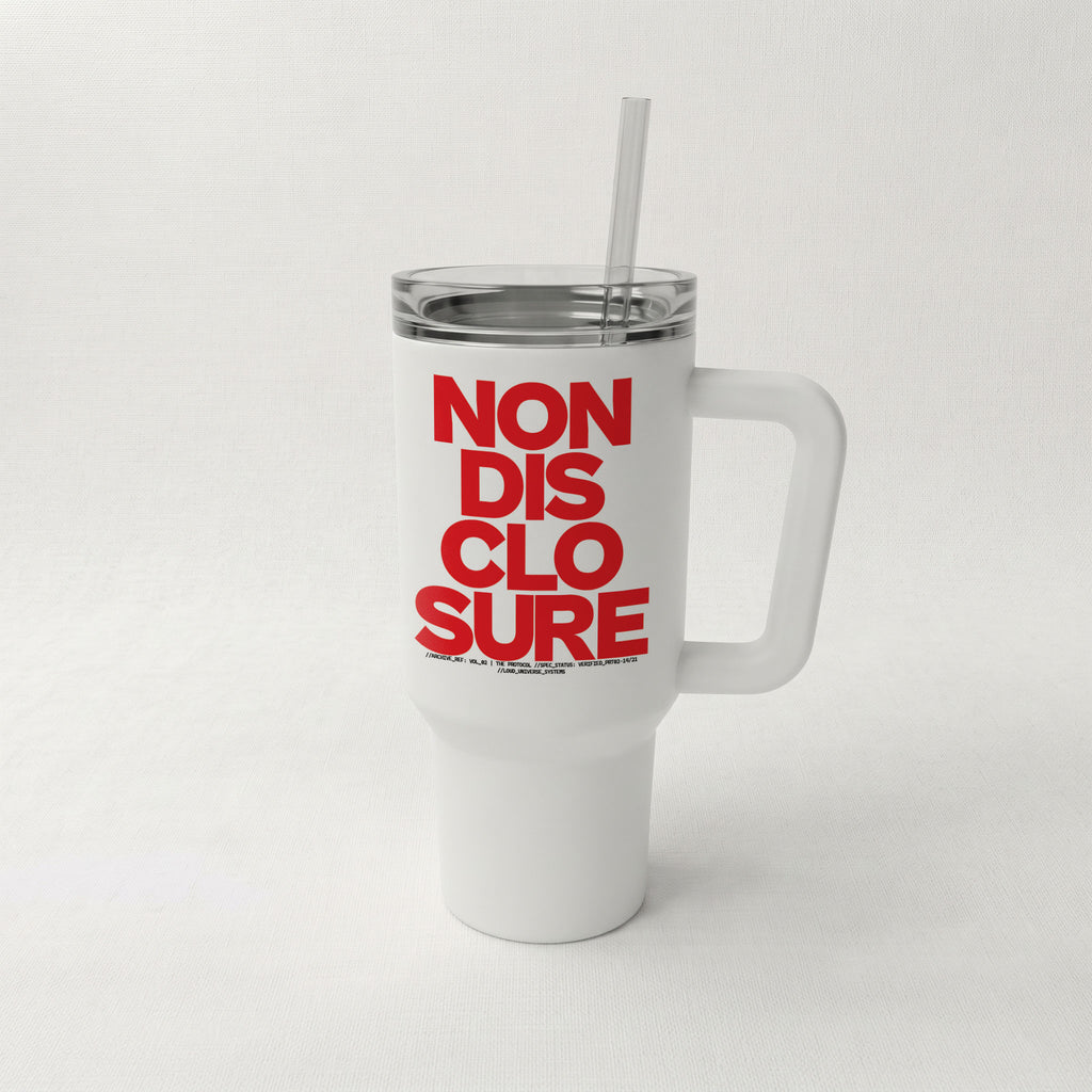 NON-DISCLOSURE | High-Capacity Handled Tumbler | Vol. 2