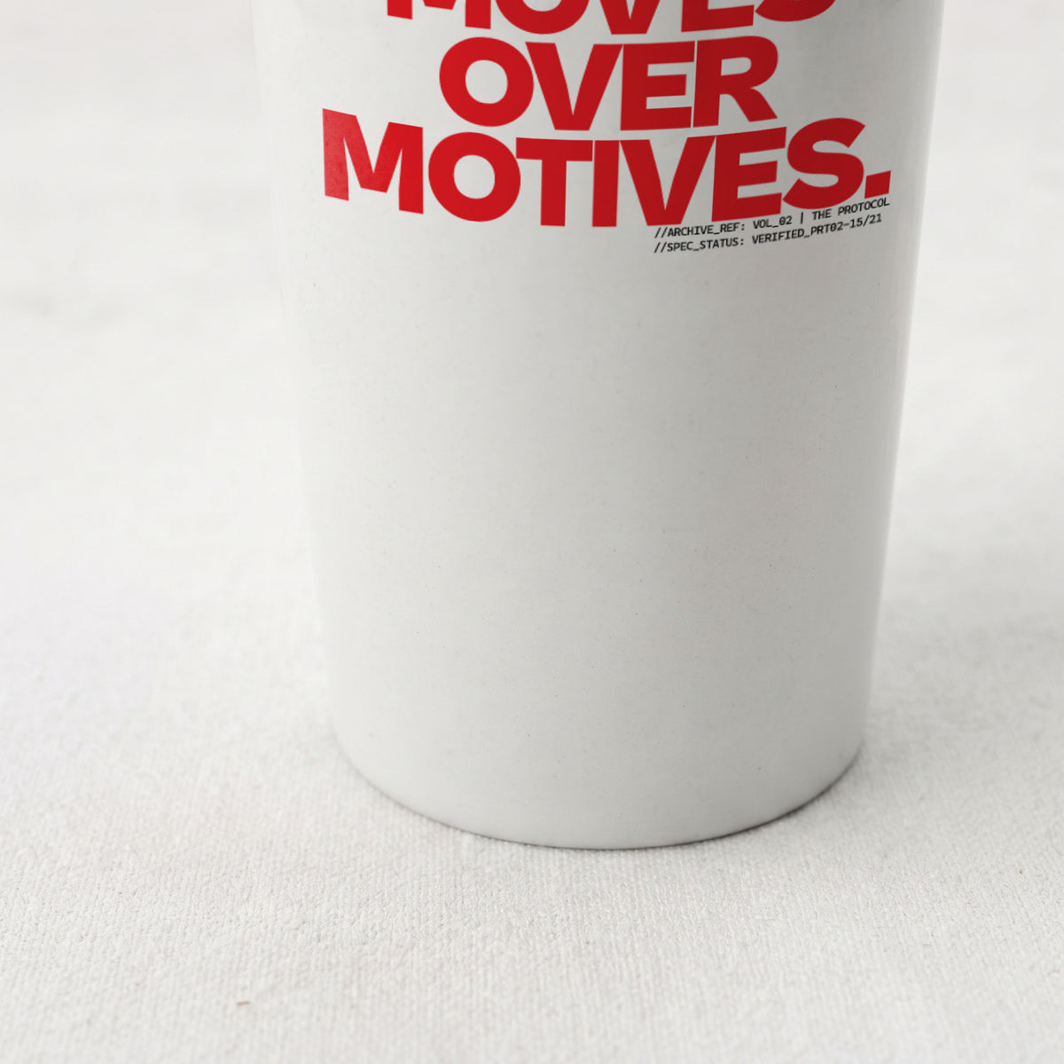 MOVES OVER MOTIVES | Straight Insulated Tumbler | Vol. 2