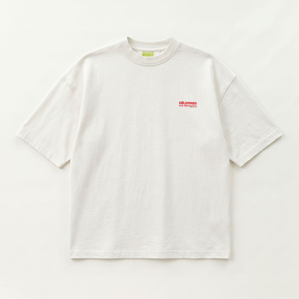 DELIVERED, NOT DISCUSSED | Unisex Oversized Heavyweight T-Shirt  | Vol. 2