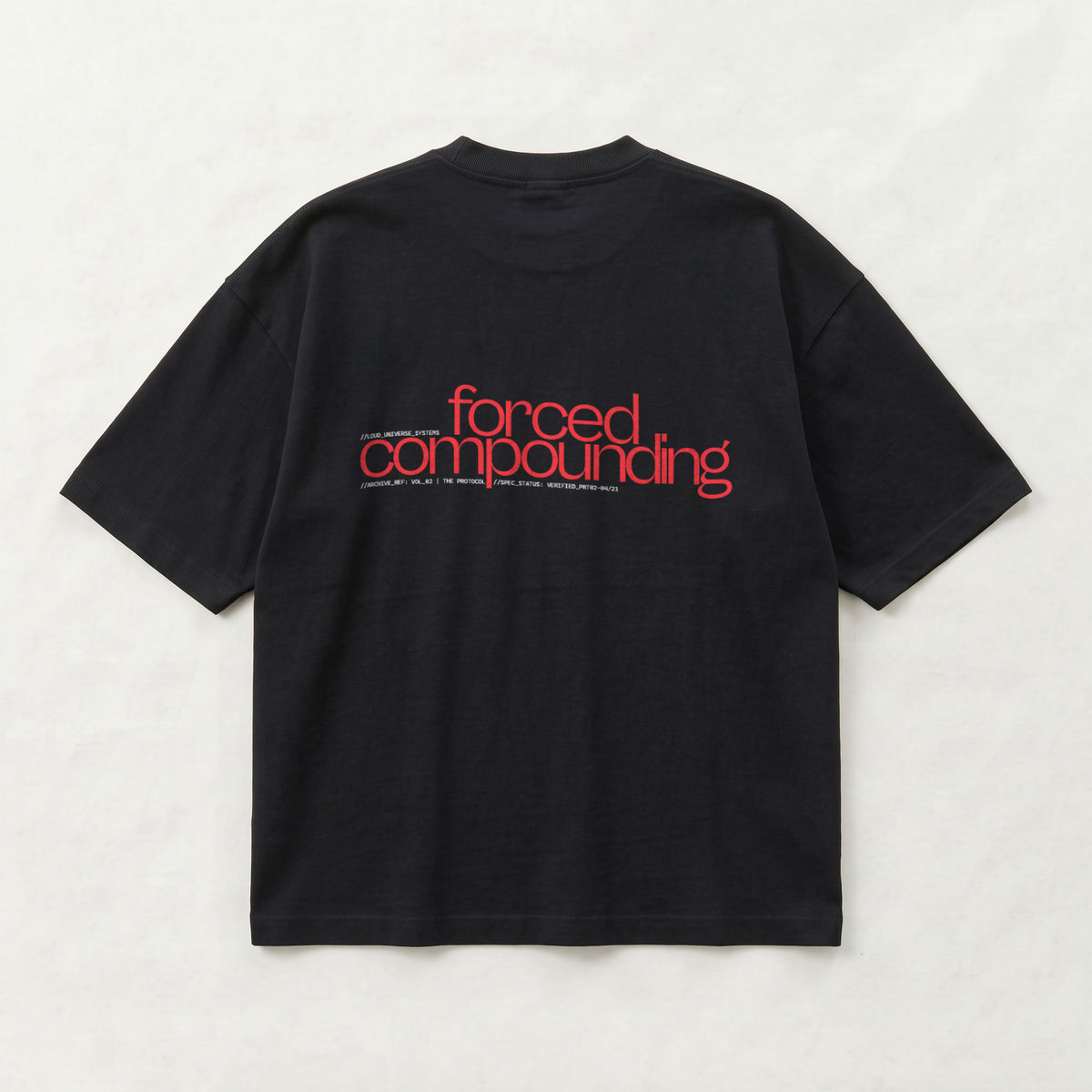 FORCED COMPOUNDING | Unisex Oversized Heavyweight T-Shirt  | Vol. 2
