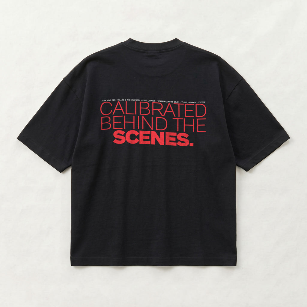 CALIBRATED BEHIND THE SCENES | Unisex Oversized Heavyweight T-Shirt  | Vol. 2