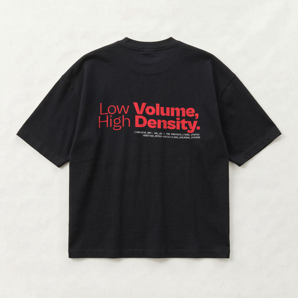 LOW VOLUME HIGH DENSITY | Unisex Oversized Heavyweight T-Shirt  | Vol. 2