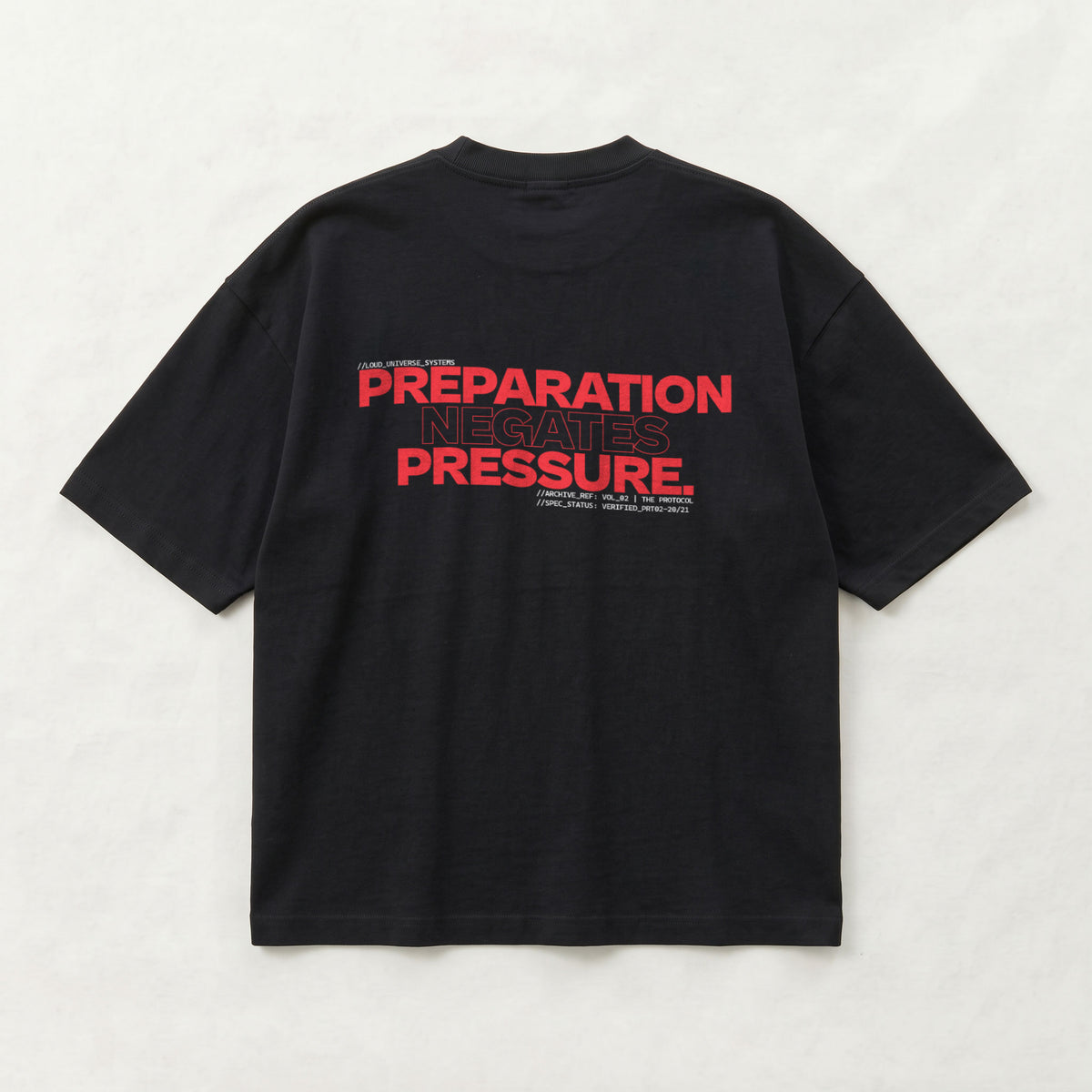 PREPARATION NEGATES PRESSURE | Unisex Oversized Heavyweight T-Shirt  | Vol. 2