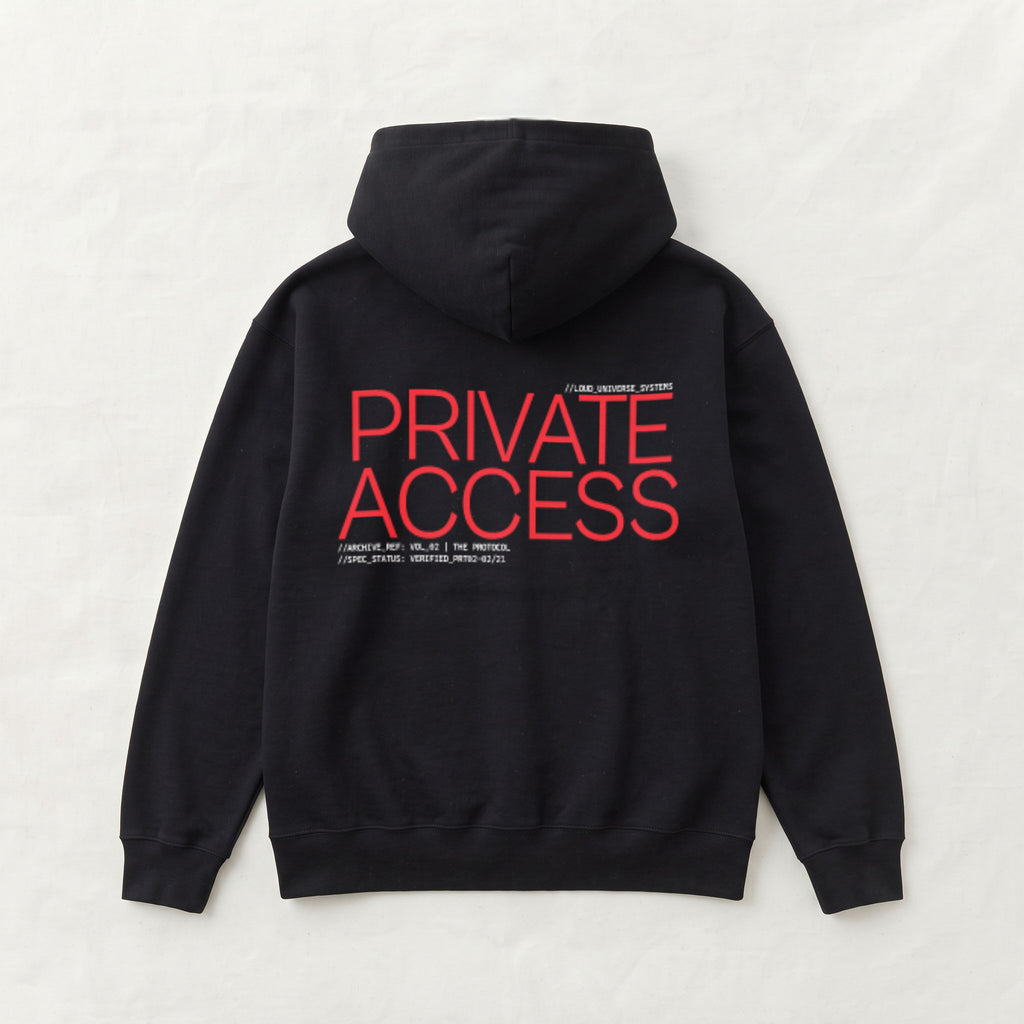 PRIVATE ACCESS | Unisex Heavyweight French Terry Hoodie | Vol. 2