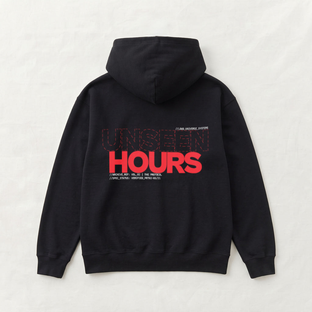 UNSEEN HOURS | Unisex Heavyweight French Terry Hoodie | Vol. 2