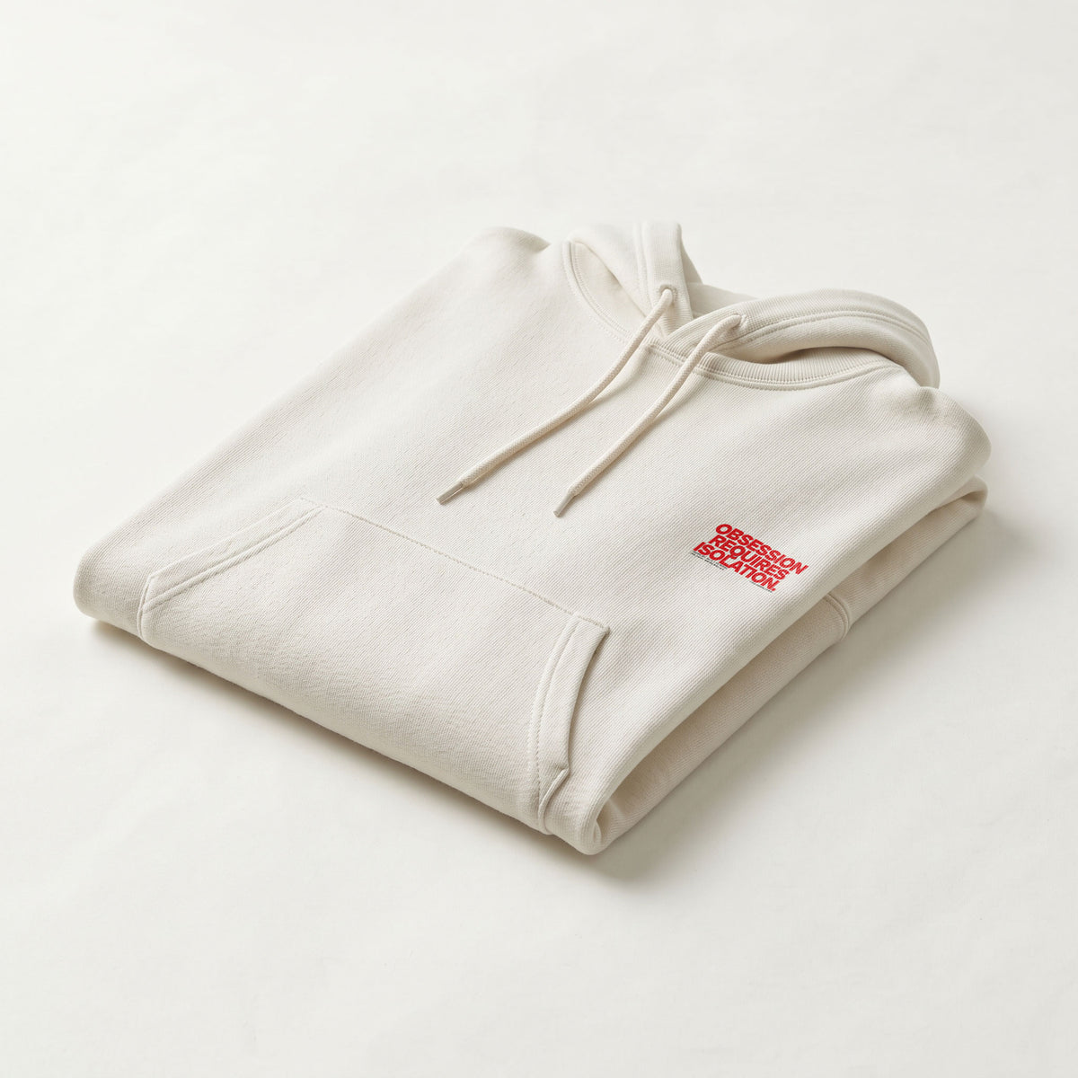 OBSESSION REQUIRES ISOLATION | Unisex Heavyweight French Terry Hoodie | Vol. 2