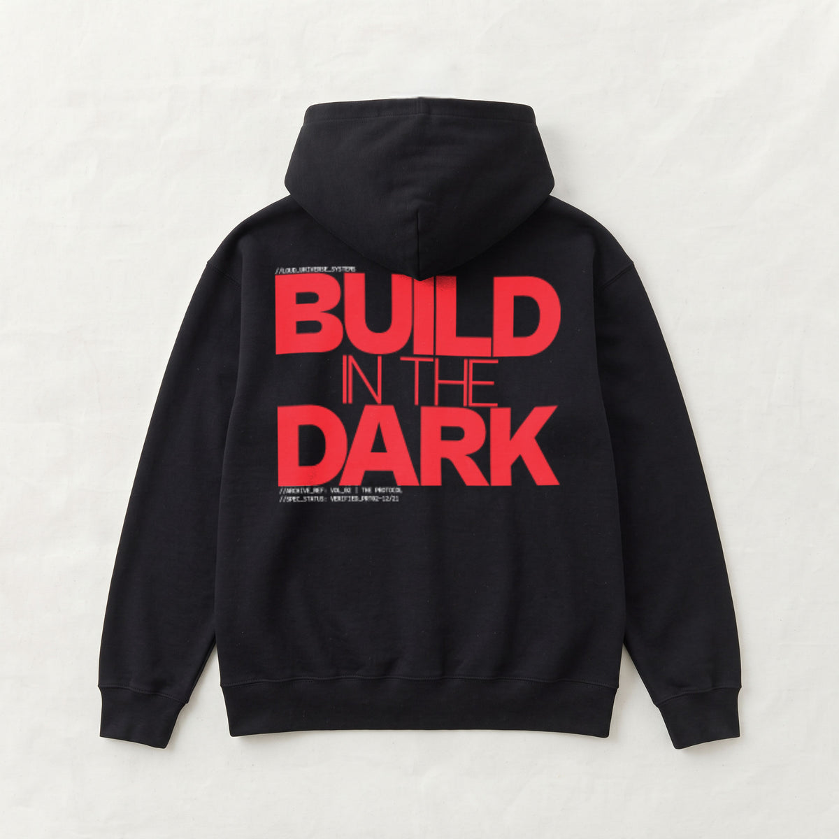 BUILD IN THE DARK | Unisex Heavyweight French Terry Hoodie | Vol. 2