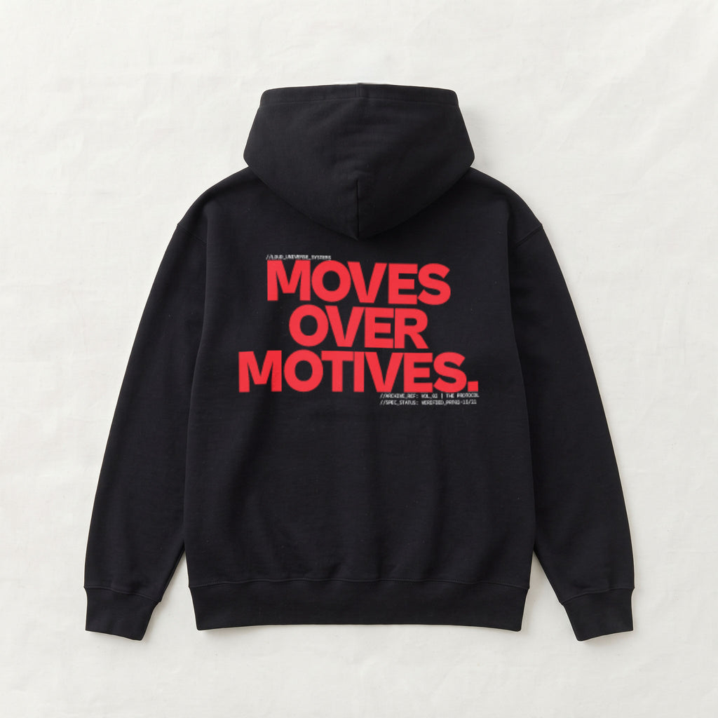 MOVES OVER MOTIVES | Unisex Heavyweight French Terry Hoodie | Vol. 2