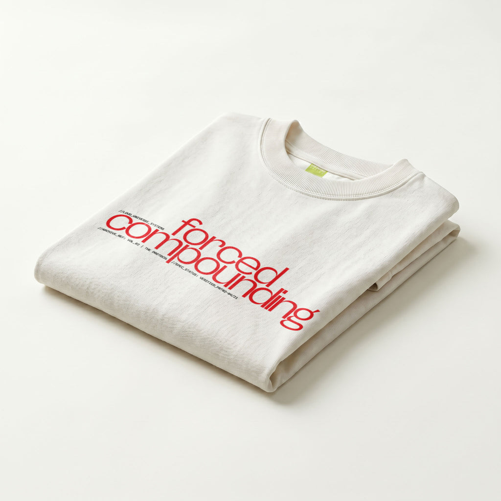 FORCED COMPOUNDING | Unisex Regular Fit Minimalist T-Shirt | Vol. 2
