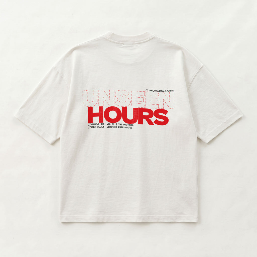 UNSEEN HOURS | Unisex Oversized Heavyweight T-Shirt  | Vol. 2