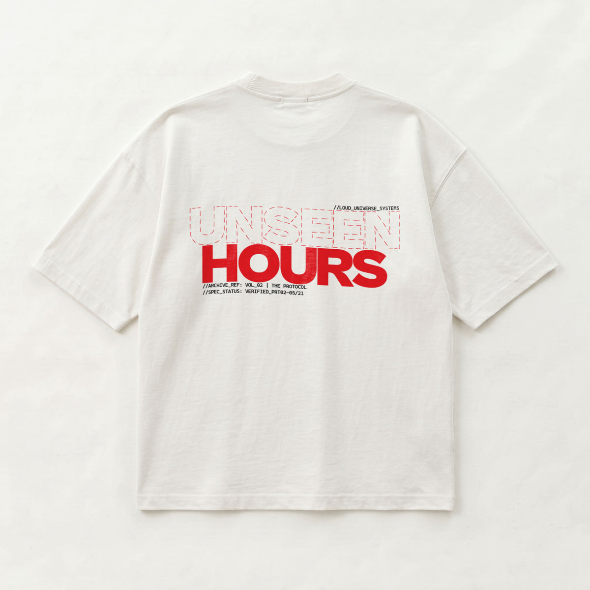 UNSEEN HOURS | Unisex Oversized Heavyweight T-Shirt  | Vol. 2