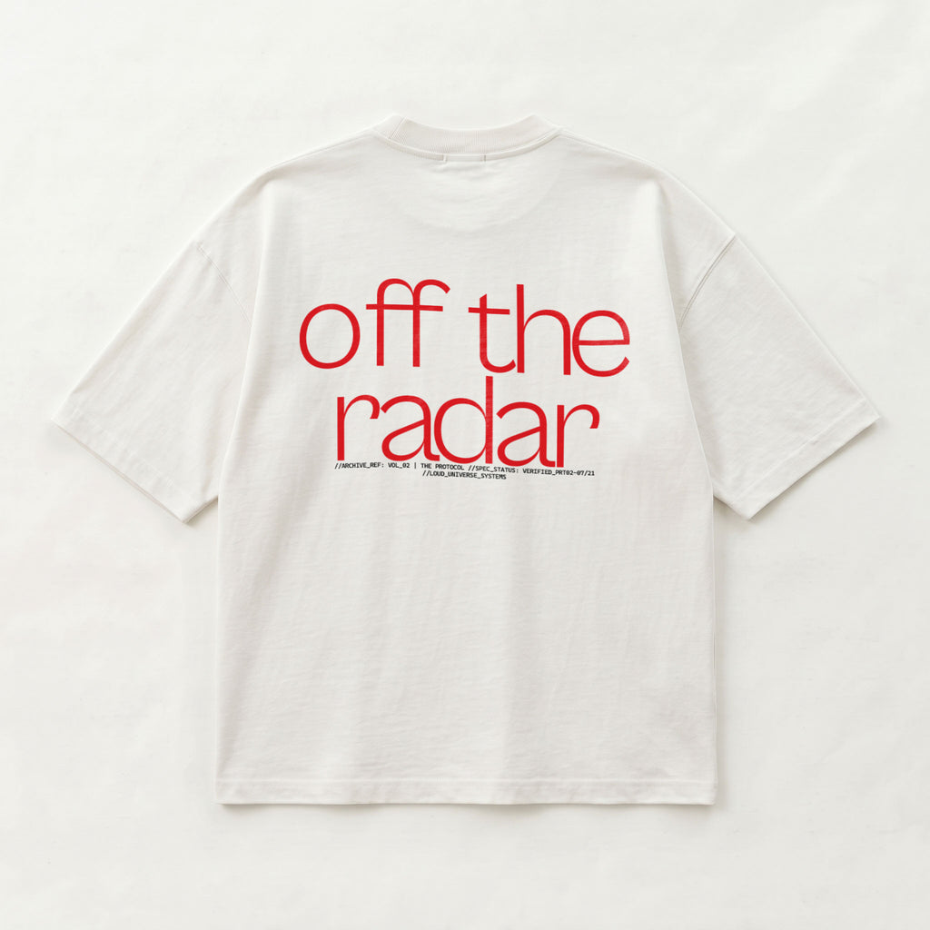 OFF THE RADAR | Unisex Oversized Heavyweight T-Shirt  | Vol. 2