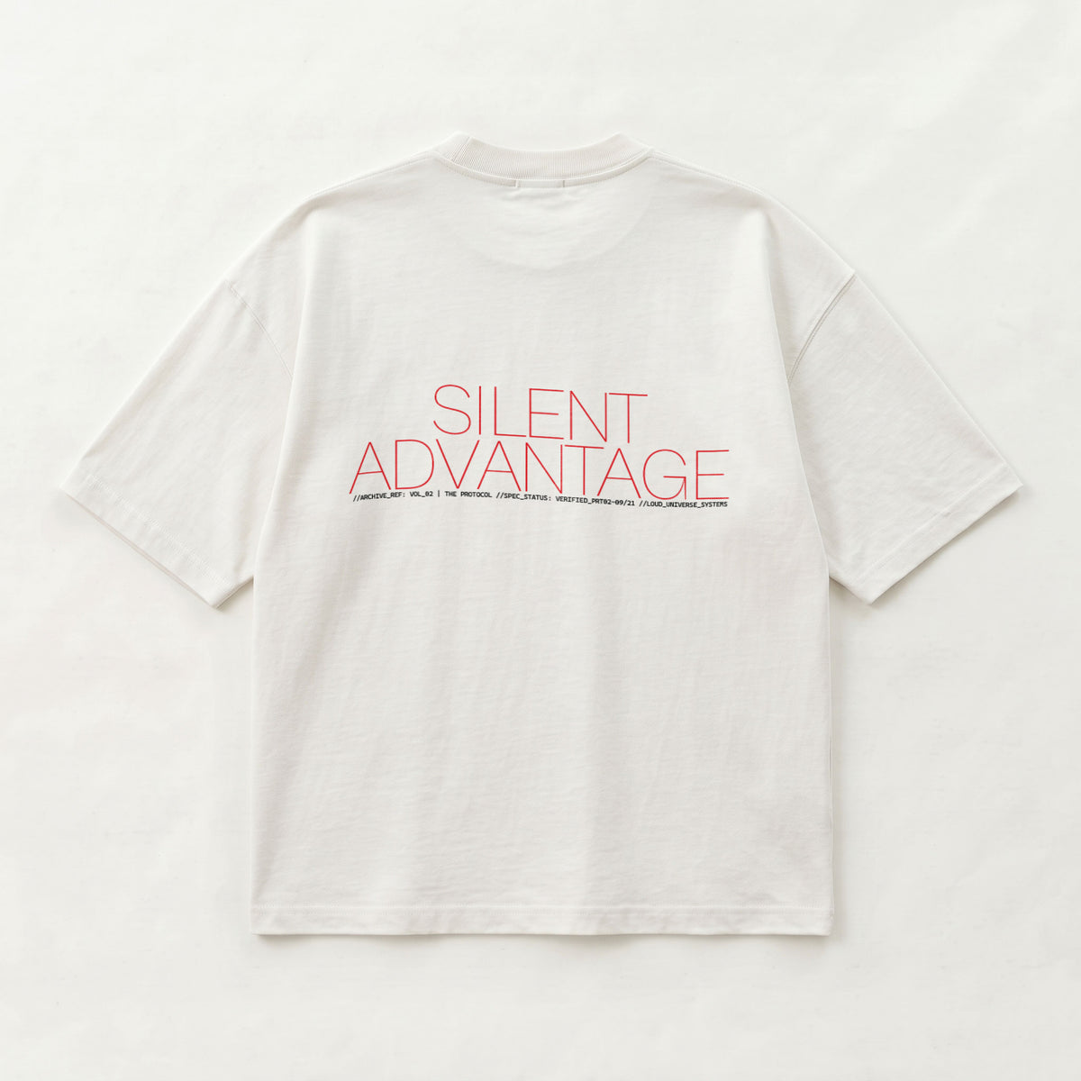 SILENT ADVANTAGE | Unisex Oversized Heavyweight T-Shirt  | Vol. 2