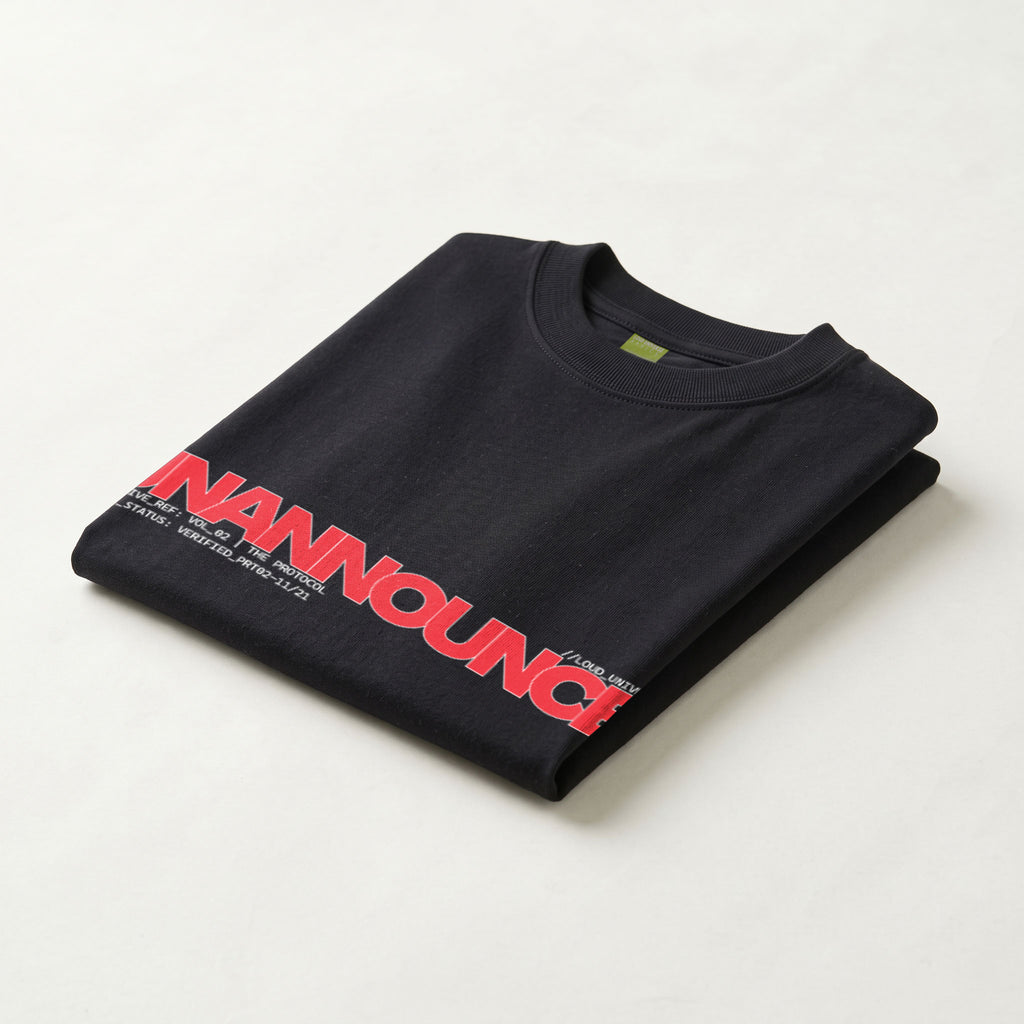 UNANNOUNCED | Unisex Regular Fit Minimalist T-Shirt | Vol. 2