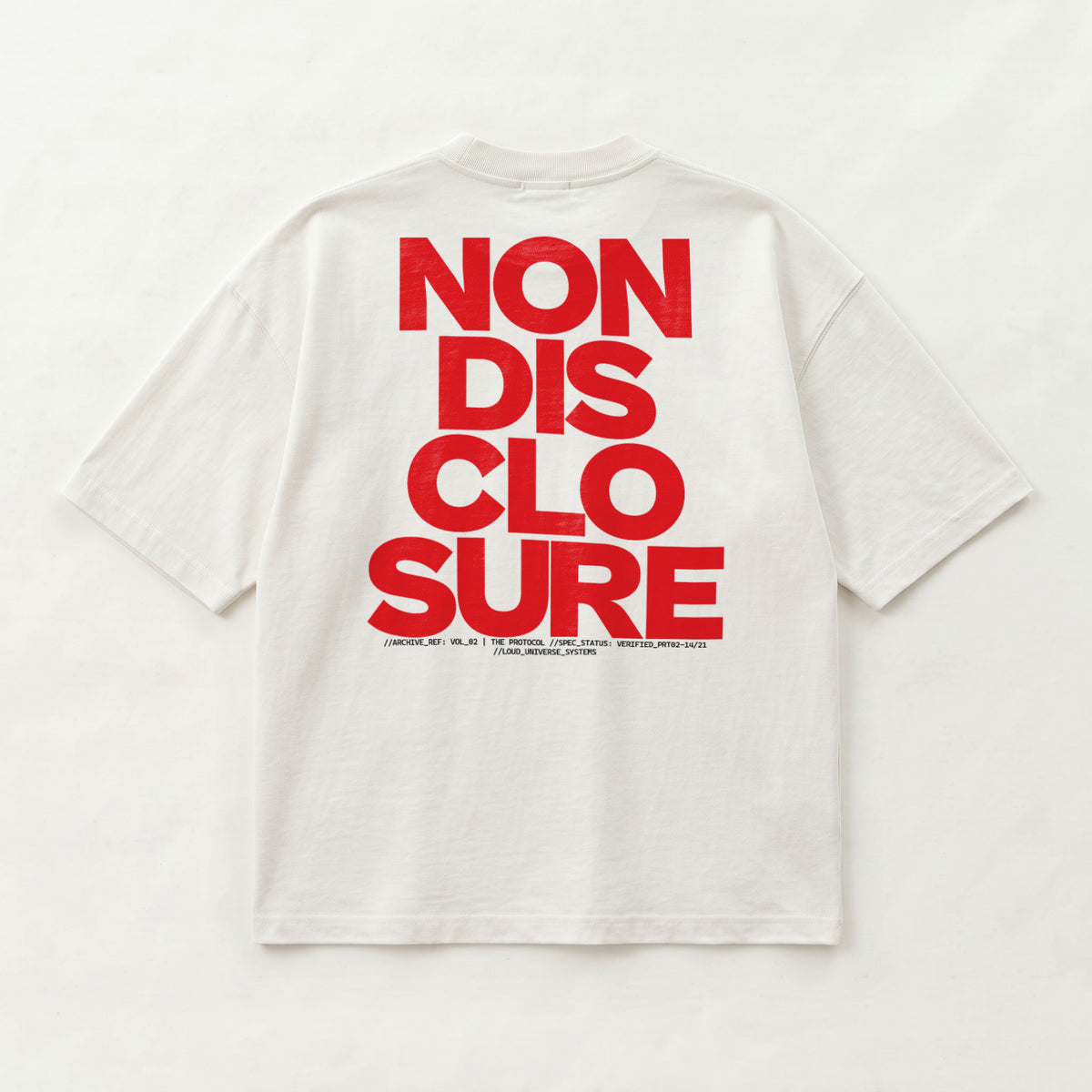 NON-DISCLOSURE | Unisex Oversized Heavyweight T-Shirt  | Vol. 2