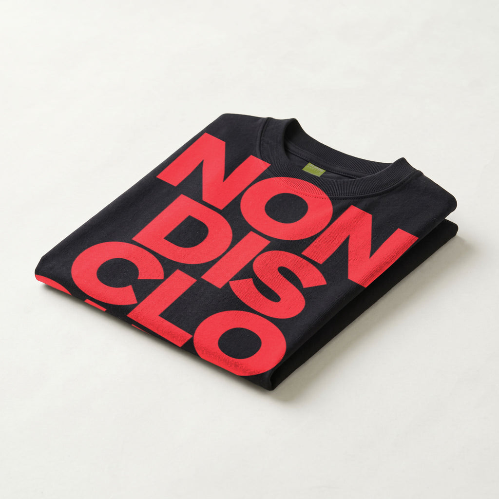 NON-DISCLOSURE | Unisex Regular Fit Minimalist T-Shirt | Vol. 2