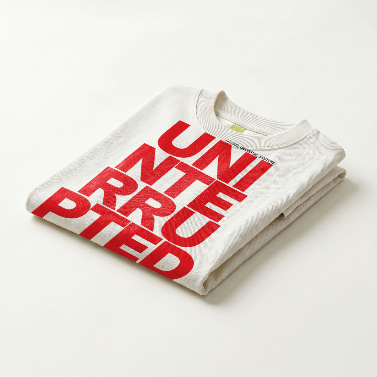 UNINTERRUPTED COMPOUNDING | Unisex Regular Fit Minimalist T-Shirt | Vol. 2