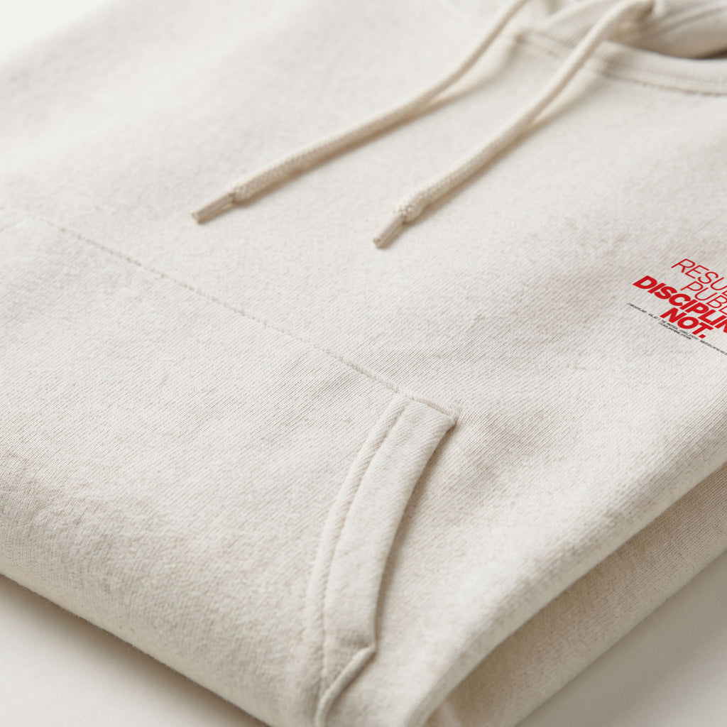RESULTS ARE PUBLIC DISCIPLINE IS NOT | Unisex Heavyweight French Terry Hoodie | Vol. 2