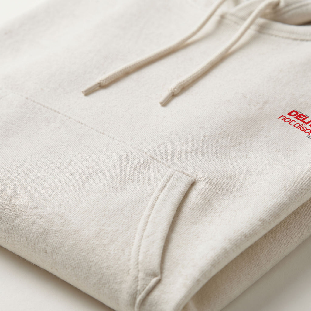 DELIVERED, NOT DISCUSSED | Unisex Heavyweight French Terry Hoodie | Vol. 2
