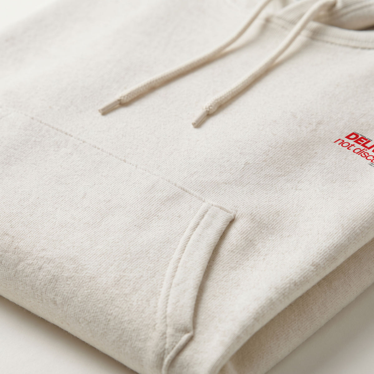 DELIVERED, NOT DISCUSSED | Unisex Heavyweight French Terry Hoodie | Vol. 2