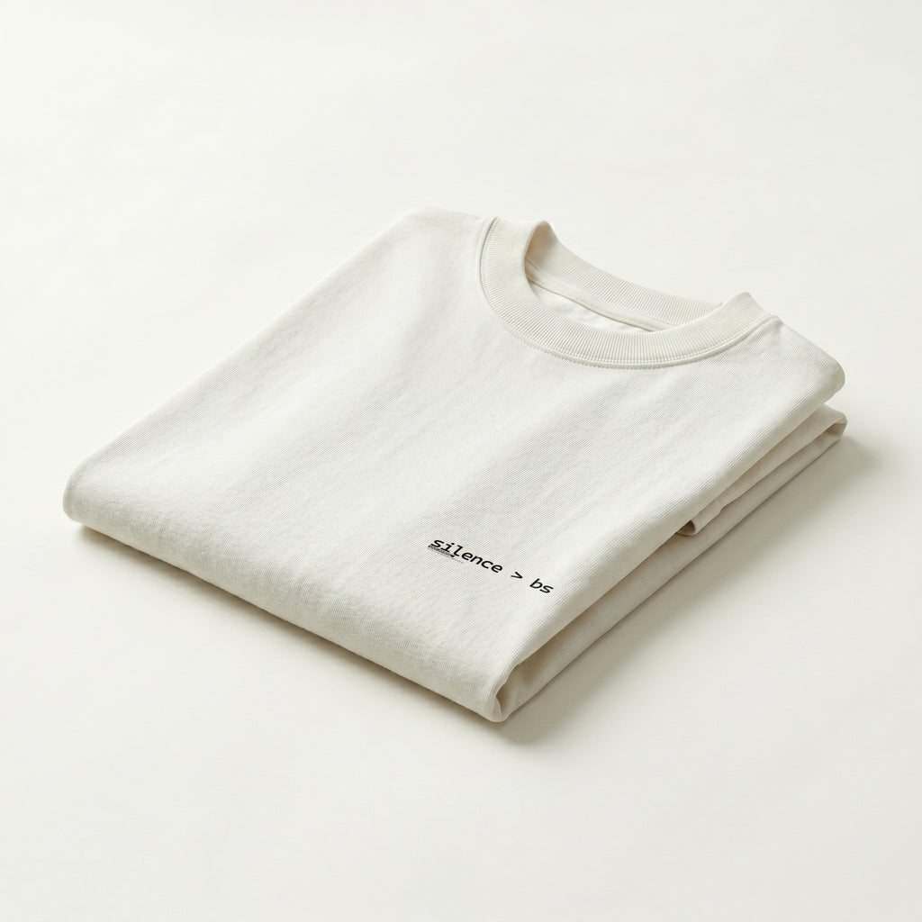 T-Shirt | Silence > BS (MFT01-04) | Vol. 1: The Manifesto