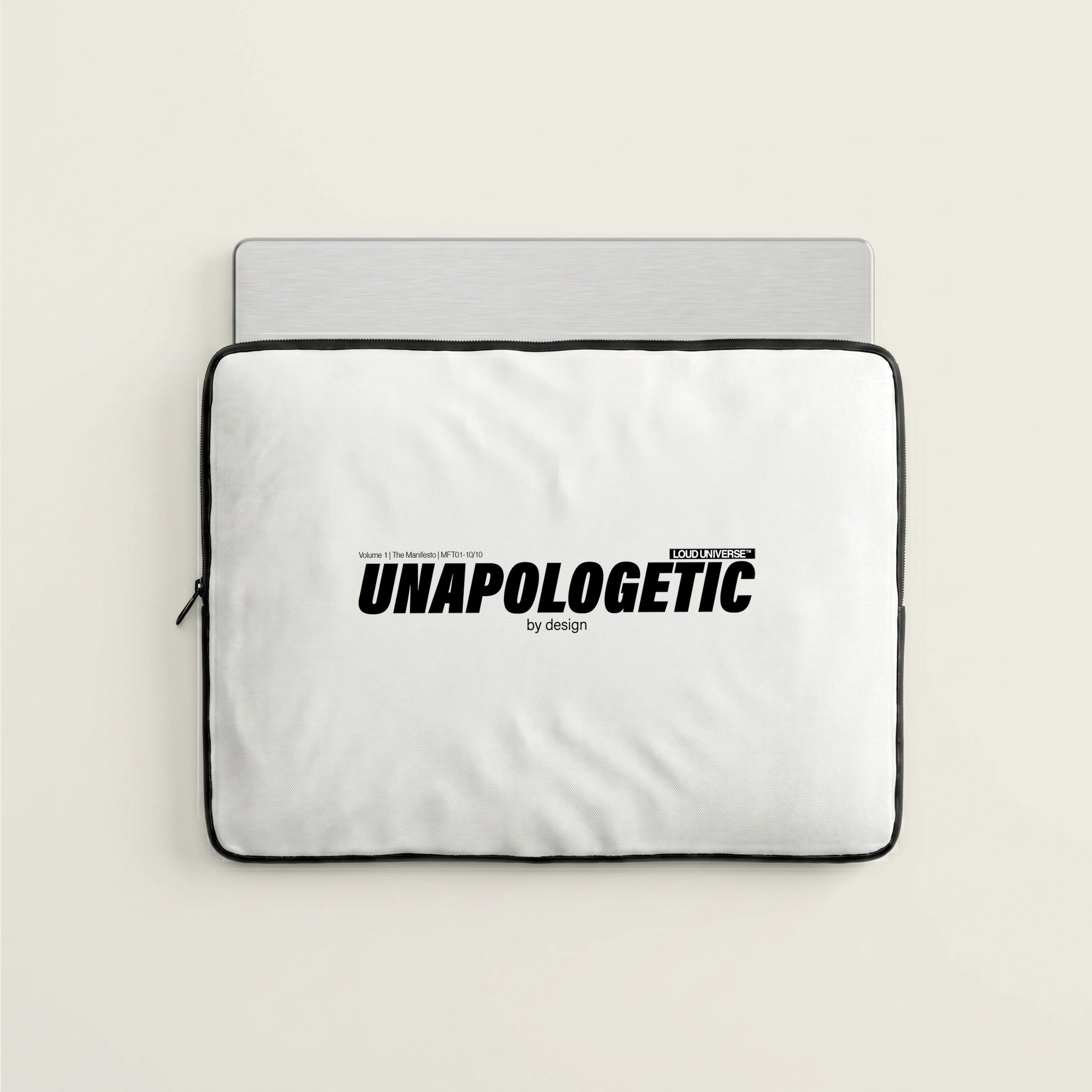 Laptop Sleeve | unapologetic by design (MFT01-10) | Vol. 1: The Manifesto