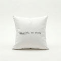 Throw Pillow | no risk, no story (MFT01-05) | Vol. 1: The Manifesto