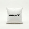 Throw Pillow | unapologetic by design (MFT01-10) | Vol. 1: The Manifesto