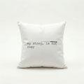Throw Pillow | my story, is not over (MFT01-06) | Vol. 1: The Manifesto
