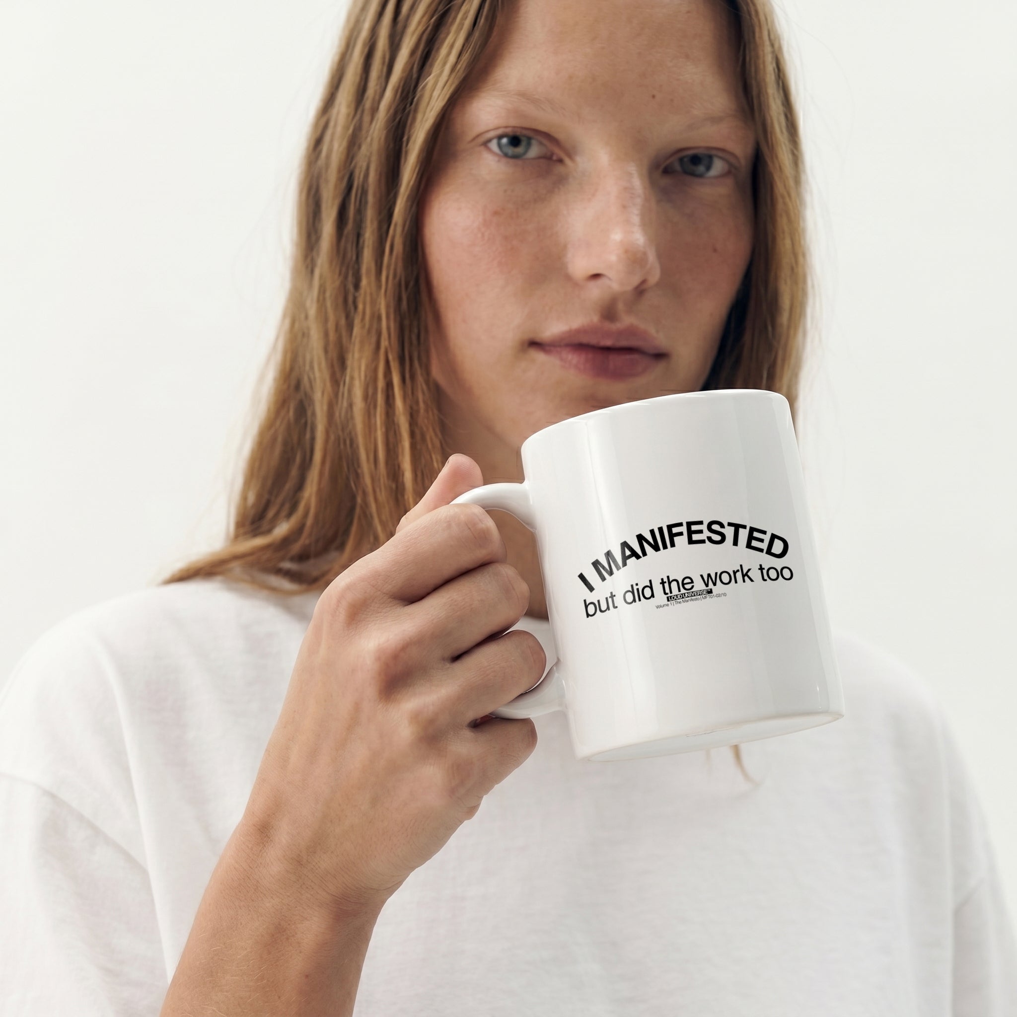 Coffee Mug | I manifested, but I did the work too (MFT01-02) | Vol. 1: The Manifesto