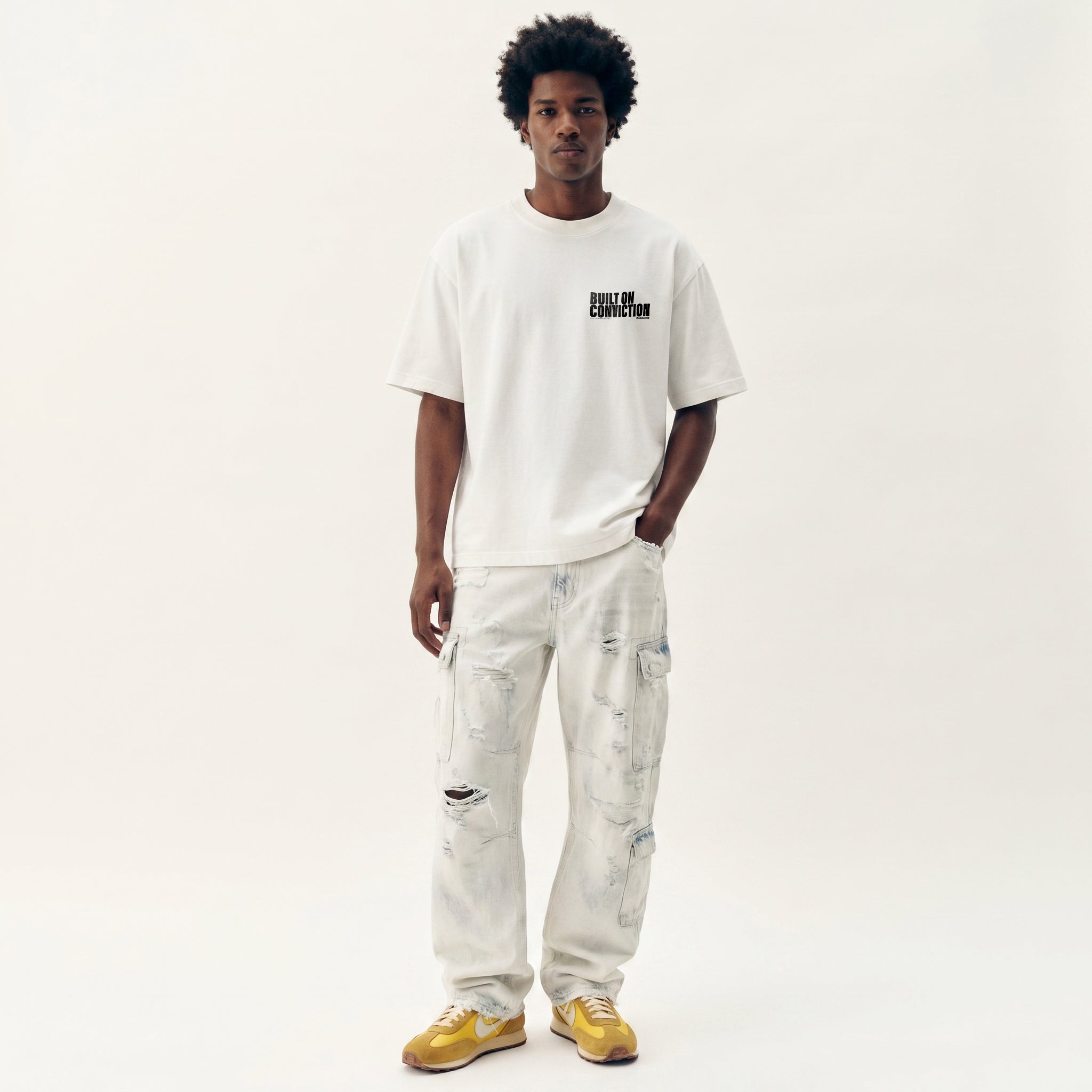 T-Shirt | Built on conviction (MFT01-08) | Vol. 1: The Manifesto