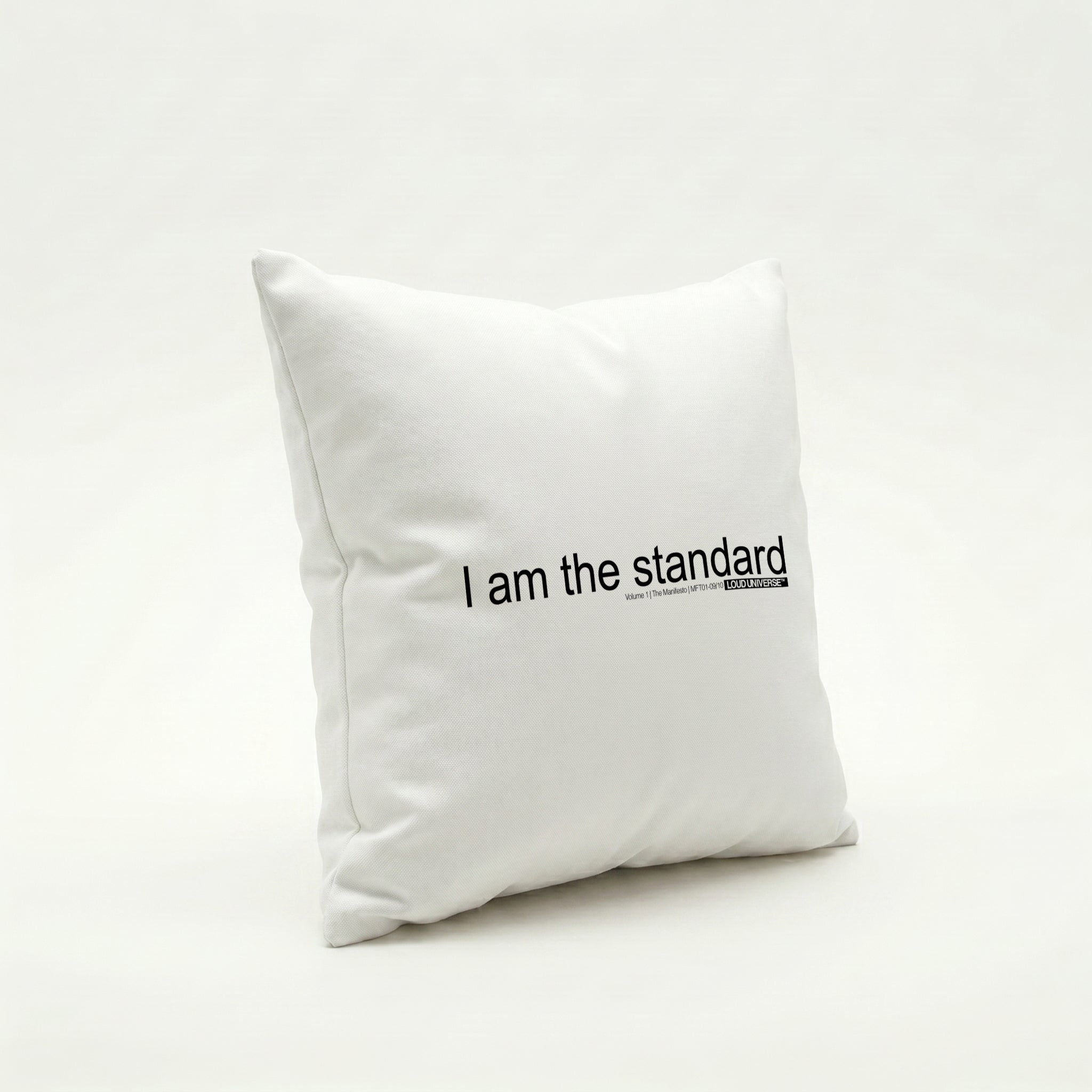 Throw Pillow | I am the standard (MFT01-09) | Vol. 1: The Manifesto
