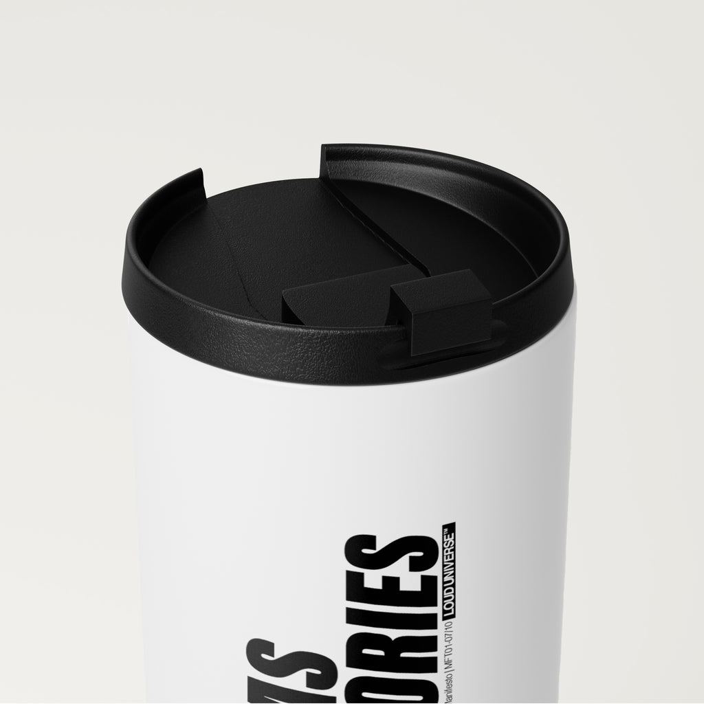 Straight White Tumbler | bad ideas, good stories (MFT01-07) | Vol. 1: The Manifesto