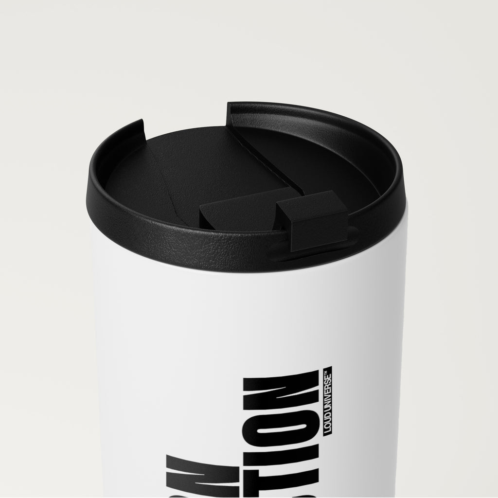 Straight White Tumbler | Built on conviction (MFT01-08) | Vol. 1: The Manifesto