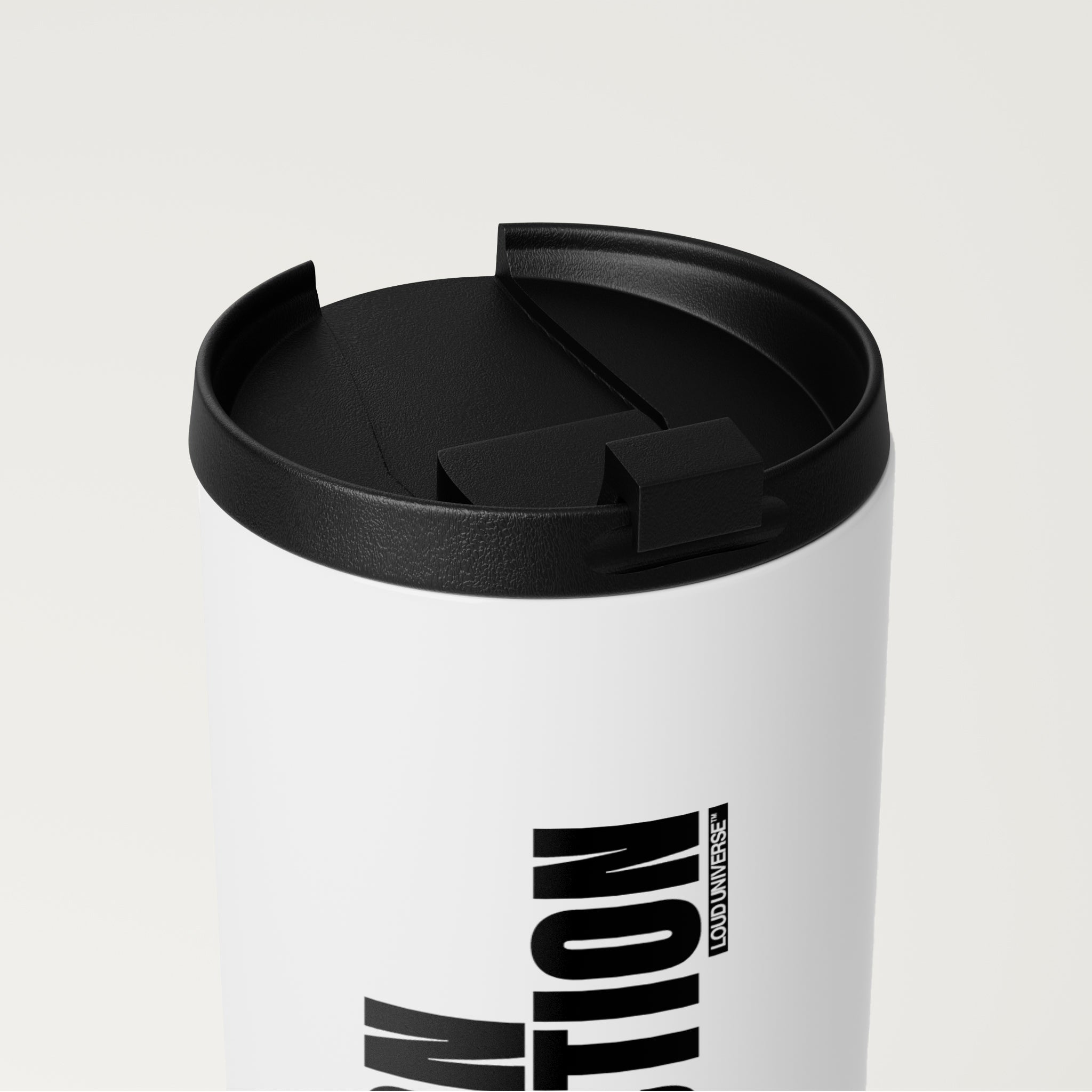 Straight White Tumbler | Built on conviction (MFT01-08) | Vol. 1: The Manifesto