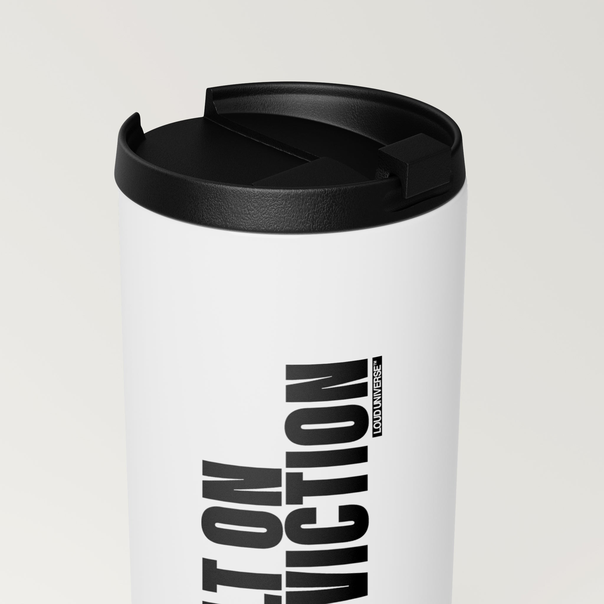 Straight White Tumbler | Built on conviction (MFT01-08) | Vol. 1: The Manifesto